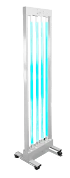 Thumbnail image of MUVi Quad Light, a UVC disinfection unit with four UV-C lamps