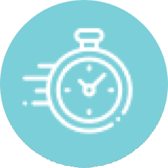 Step 2: Select the desired disinfection time on the MUVi Booth.