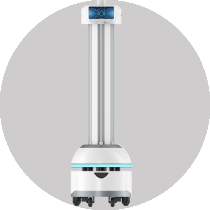 Autonomous UVC robot for disinfection of hospital air and surfaces without manual handling
