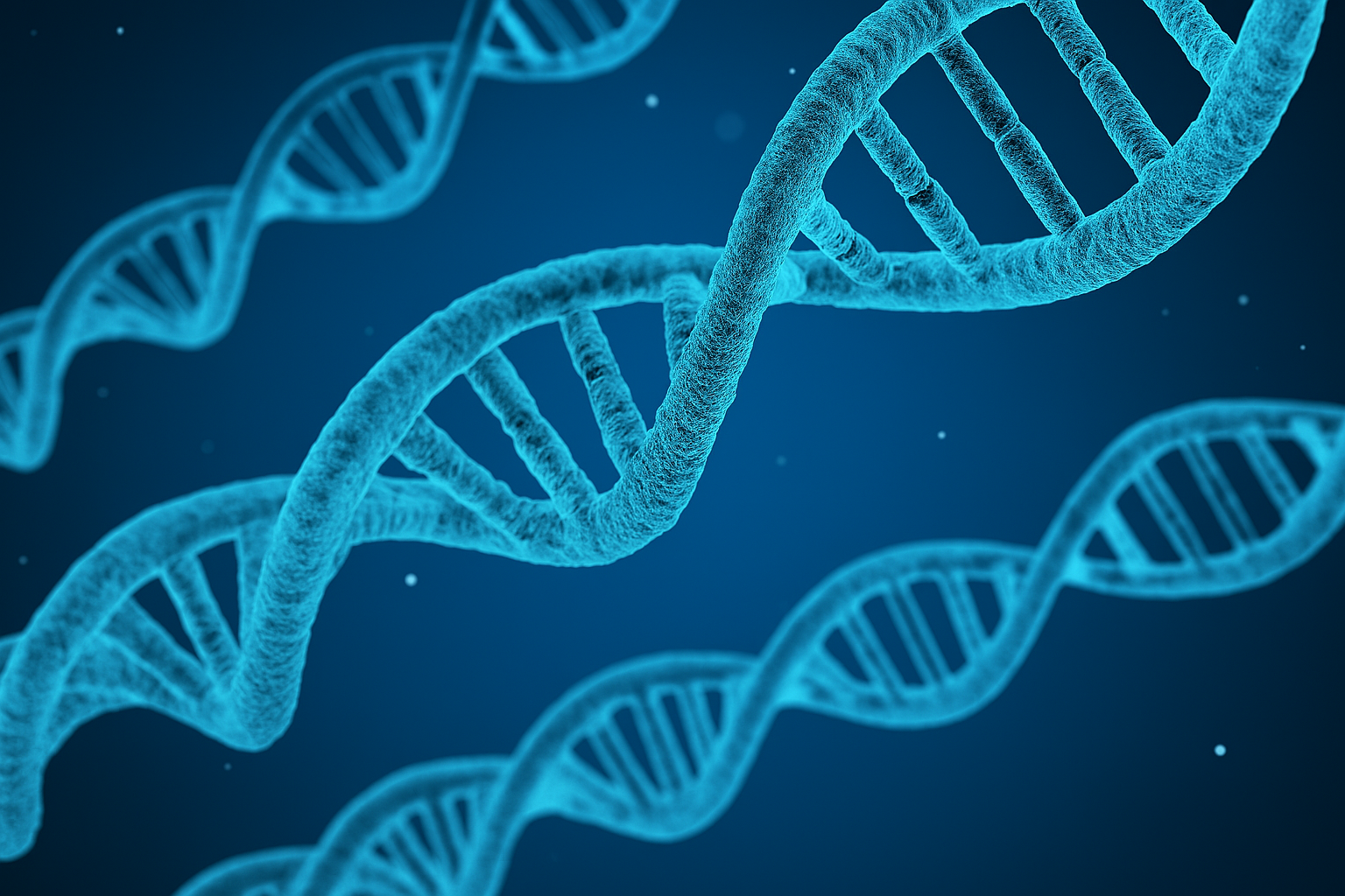 UVC light disrupting DNA structure to prevent bacteria and viruses from replicating.
